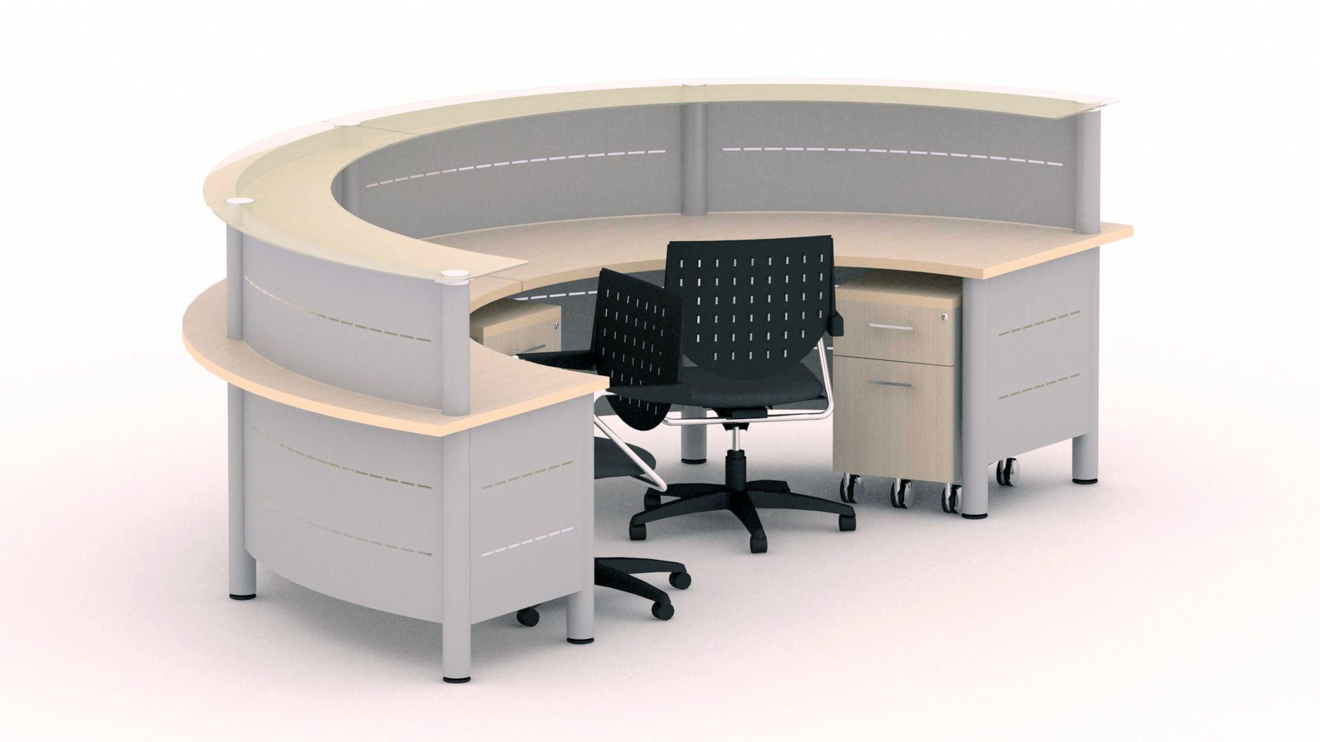 Galería de Recepción circular para 2 personas Línea Ekos