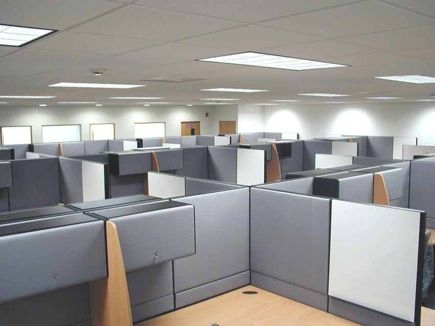 Galería de Área de trabajo Linea Stigma panel alto espacios semi-privados