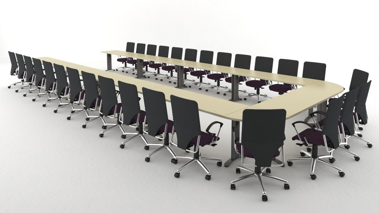 Galería de Mesa de juntas modular Línea Cassel